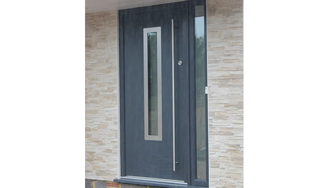 Contemporary Triple Glazed Composite Door, Binfield, Berkshire